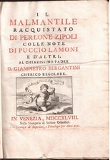 Perlone Zipoli- Il Malmantile racquistato- Settecentina ( rif. 25689 )