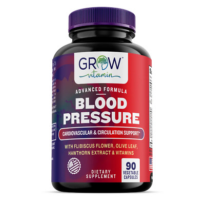 Blood Pressure Support By Grow Vitamin