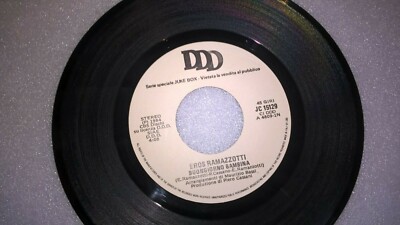 45 Giri 7'' J.B. EROS RAMAZZOTTI Buongiorno bambina SADE Your love is king