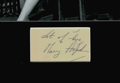 MARY HOPKIN THOSE WERE THE DAYS TOP QUALITY SIGNED AUTOGRAPH