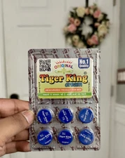 6 Stud 5000 Tiger King DELAY cream & for Extra Power - FREE Shipping by USPS USA