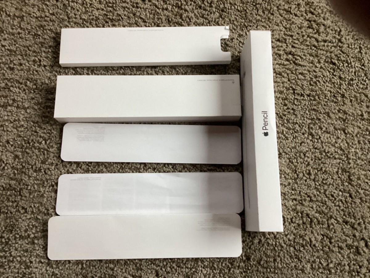 Apple Pencil Generation 1 model A1603 for iPad Pro Empty Box ONLY