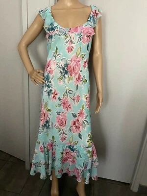 Robe longue fleurie Per Una taille 38 - Photo 1/4