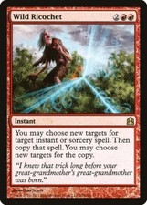 Wild Ricochet 1x  MtG Commander 2011 CMD SP/NM
