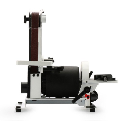 220V Electric Bench Belt Sander 5" Disc Grinder for Metal Wood Plastic Belt 400W - Picture 6 of 6
