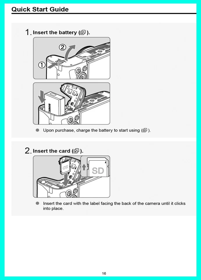 Canon EOS R8 Instruction Owners Manual EOSR8 Book Advanced User Guide - Image 2 of 3