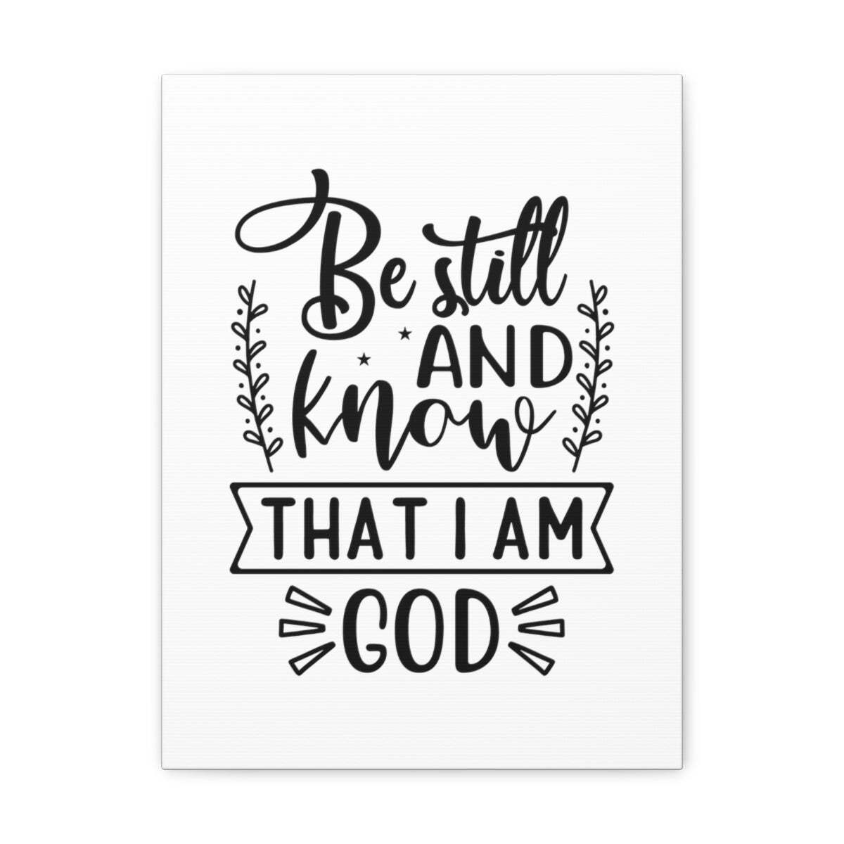 I Am God Genesis 31:13 Christian Wall Art Bible Verse Print Read | eBay