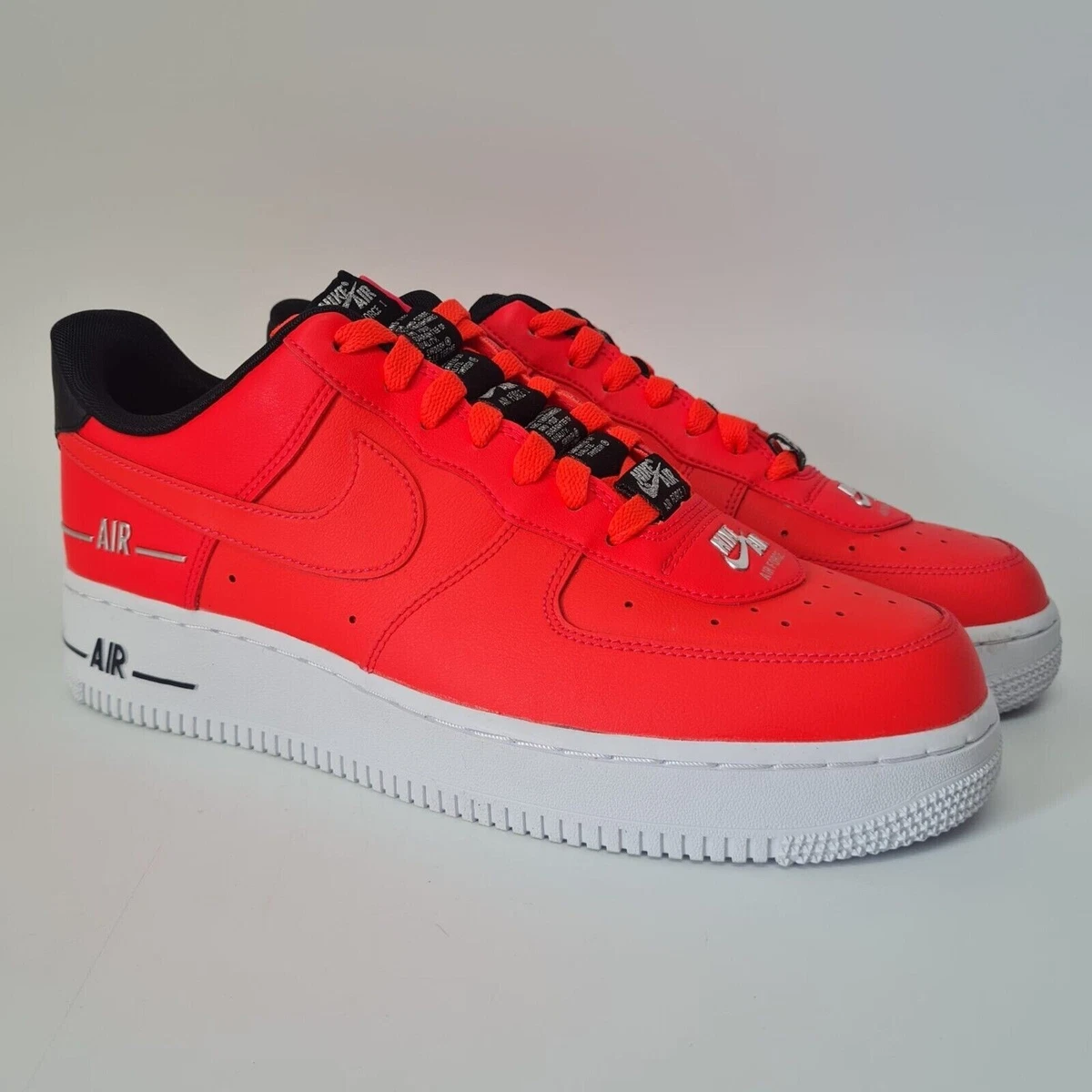Tenis nike air force 1 07 lv8 double air pack laser 2025 crimson