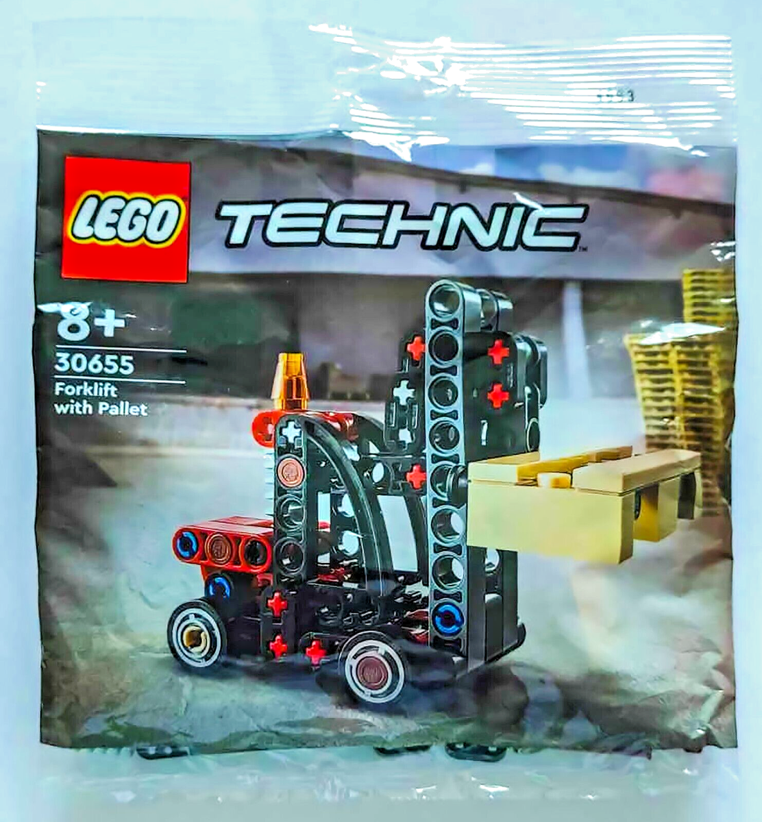 Lego Technic 30655 Forklift with Pallet Brand New Fully Sealed