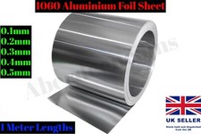 0.1mm - 0.5mm  Aluminium 1060 Strip Aluminum Foil Sheet Plate Shim Craft Model
