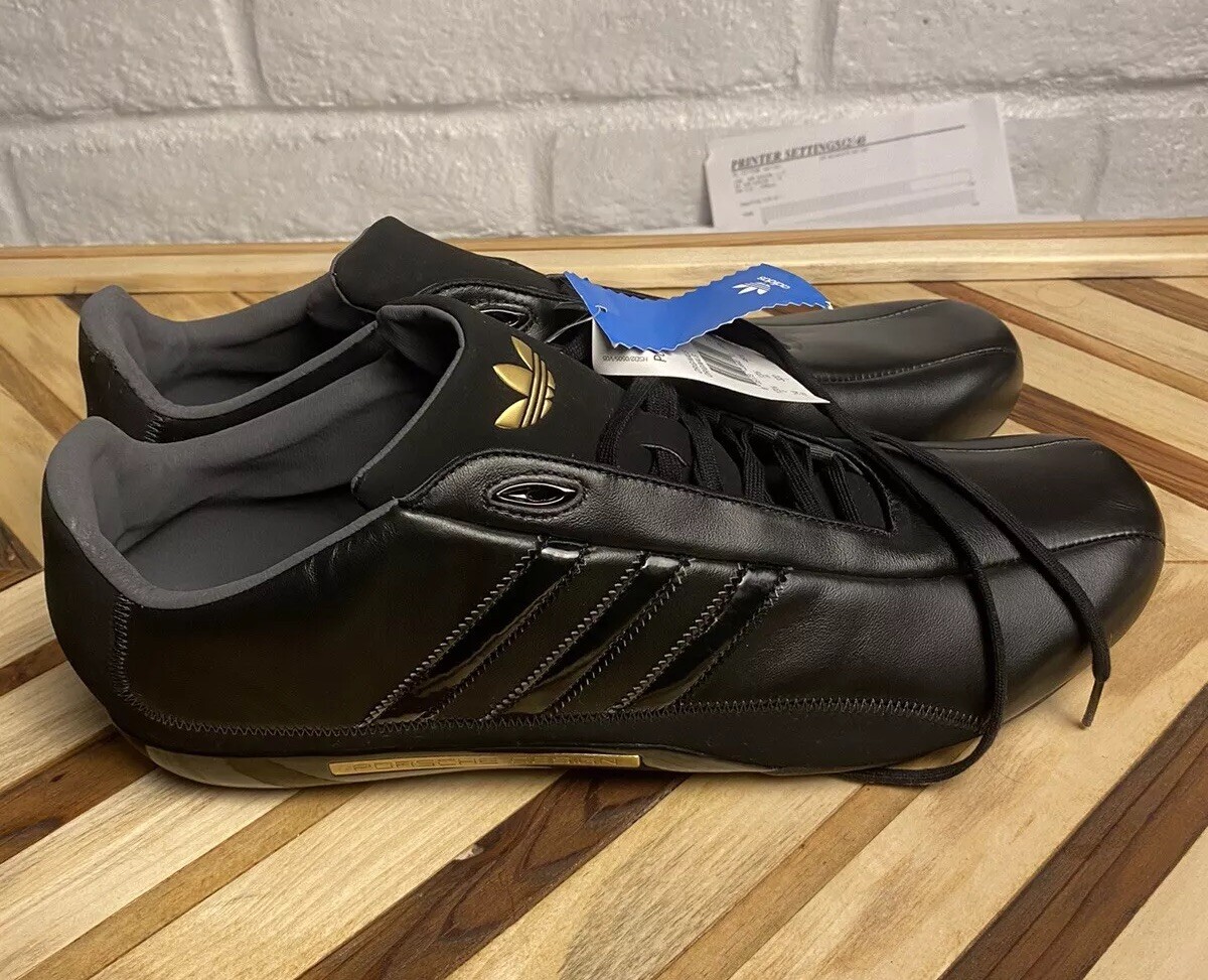New Adidas PORSCHE DESIGN S2 Men's Size 14 Black/ Gold New Adidas PORSCHE DESIGN S2 Men's Size 14 Black/ Gold