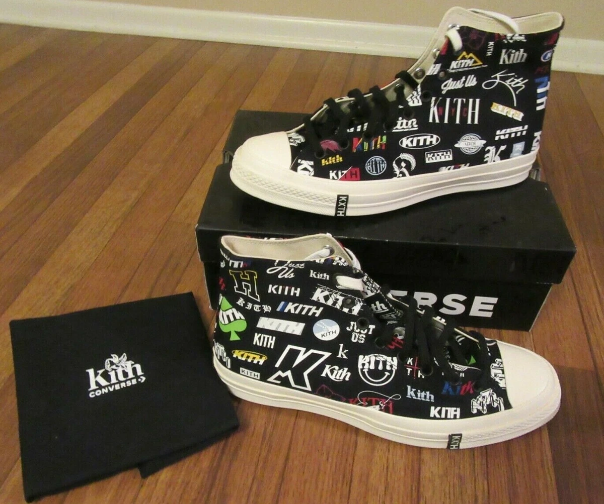 Kith For Converse 10 Year Anniversary CT70 High Size 11.5 Black