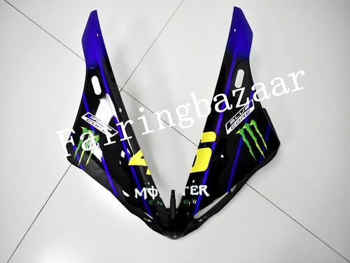 Kit de carenado de carrocería ABS 2004-2006 YZF R1 azul negro negro molde de inyección - Imagen 3 de 9