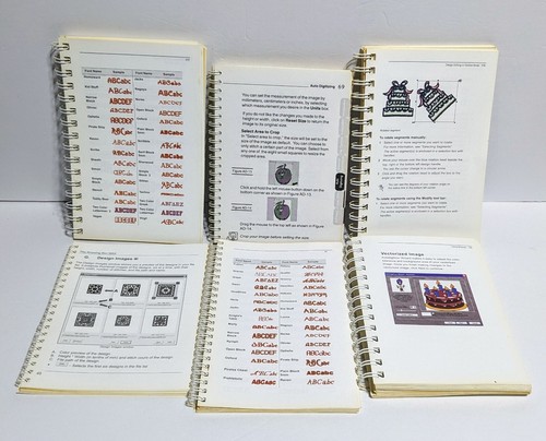 Lot of 6 Amazing Designs Embroidery Solutions Instruction Manuals *READ DESC* - Picture 5 of 9