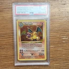 Pokémon 1999 Base Set Shadowless Charizard Holo Rare 4/102 PSA 4