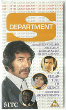 DEPARTMENT S 25th anniversary - VHS VIDEO Pal PG - ITC - RARE - 1993 Wyngarde