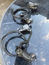 Shimano SLX BR-M665 Hydraulic Disc Brake Set Front & Rear Black