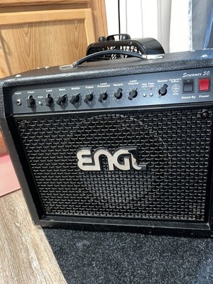 Engl Screamer 50 Watt 1x12 Tube Combo Guitar AMP - Black