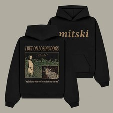 Mitski I bet On Losing Dog 2 Sided Graphic Hoodie Size S-5XL HT696