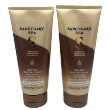 Image of Sanctuary Spa Ultra Rich Wet Skin Miracle Moisturiser Signature Scent 200ml X2