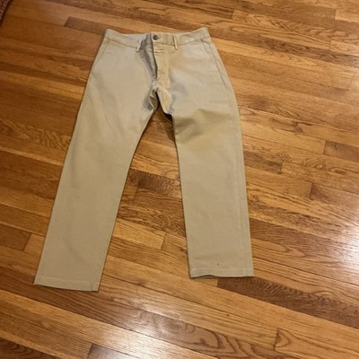 CLOSED Men s Chino Pants Khaki Tan Slim  Made in Turkey Sz 32 X 28