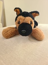 FAO Schwarz 2020 Realistic Plush German Shepherd Puppy Dog Laying
