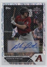 2023 Topps Pro Debut Sparkle Foil Auto 66/199 Andrew Pintar #PD-75 Auto 0zg4