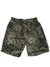 Billabong Boys Olive Green Beach Print Casual Shorts Size Youth S
