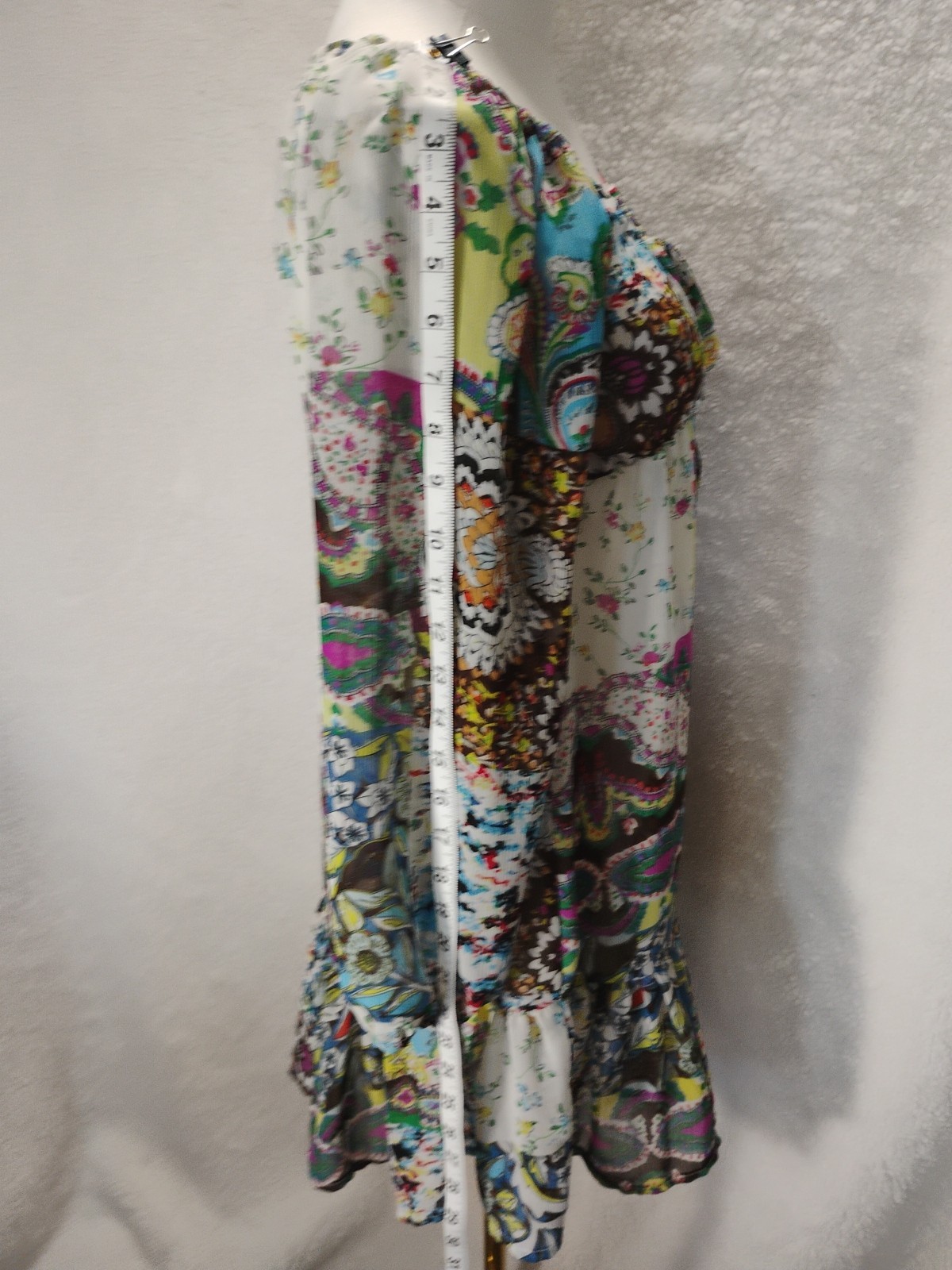 Elan Sheer Multi Colored/Pattern Long Sleeve Dres… - image 16