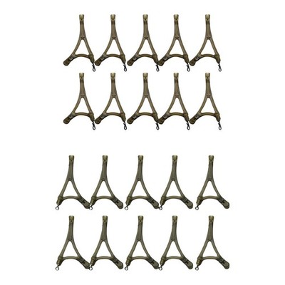 Für Method Feeder Cage Carp Rig Tool Side Bends Swivel Fish Tackle Equipment