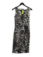 Planet Bodycon Midi Dress UK8 in Black
