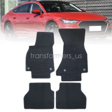 For 2018 2019 2020 2021-2023 Audi A7 Front Rear Floor Mats Carpet Black New For 2018 2019 2020 2021-2023 Audi A7 Front Rear Floor Mats Carpet Black New