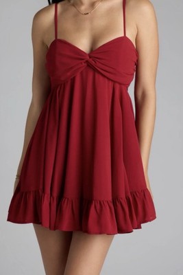 XS Windsor Perfectly Pretty Tie Back Dress