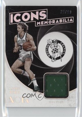 2020-21 Panini Noir Icons Memorabilia 29/99 Larry Bird #ICO-LBI HOF 0m3b