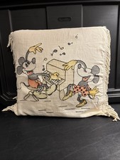 Funda de almohada con almohada Vogue Mickey Minnie Mouse Disney década de 1930