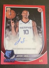 2025-26 Bowman - Javon Small Autograph /5 (RC) #RVA-JS