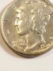 1934D  mercury  unc.  double  rim reverse   error