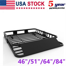 5 Sizes Roof Rack Cargo Basket Rooftop Carrier Universal Car Luggage Holder
