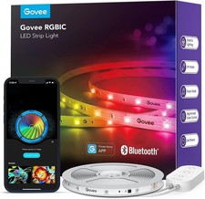 Govee RGBIC Smart LED Streifen Licht 10m Bluetooth App Steuerung Musik Sync