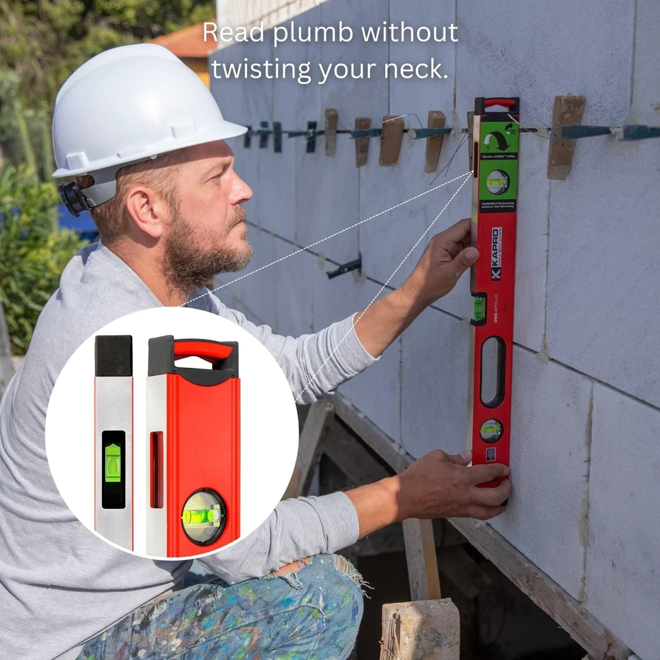 - 985-41X Apollo Heavy-Duty Professional Box Level - Magnetic - Features Magn... - Image 4 of 4