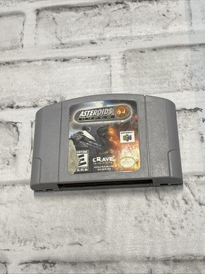 Asteroids Hyper N64 (Nintendo 64, 1999) Tested Working Video Game Cartridge Only