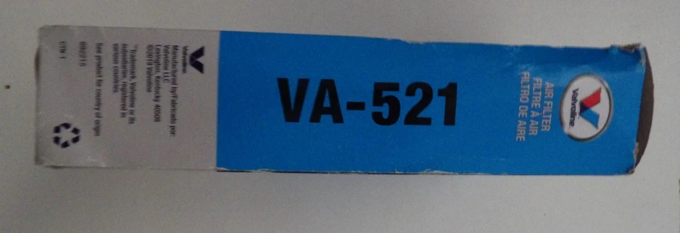 Filtro de aire Valvoline VA-521 Hyundai Accent L4-1.6L F todos los modelos Foto 3 de 4