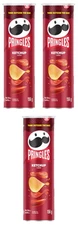 Pringles Canned Potato Chips Ketchup 156g (3 Pack)
