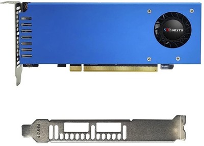 SRhonyra Nvidia GTX 1060 6GB Low Profile Single Slot Graphics Card SFF DP HDMI
