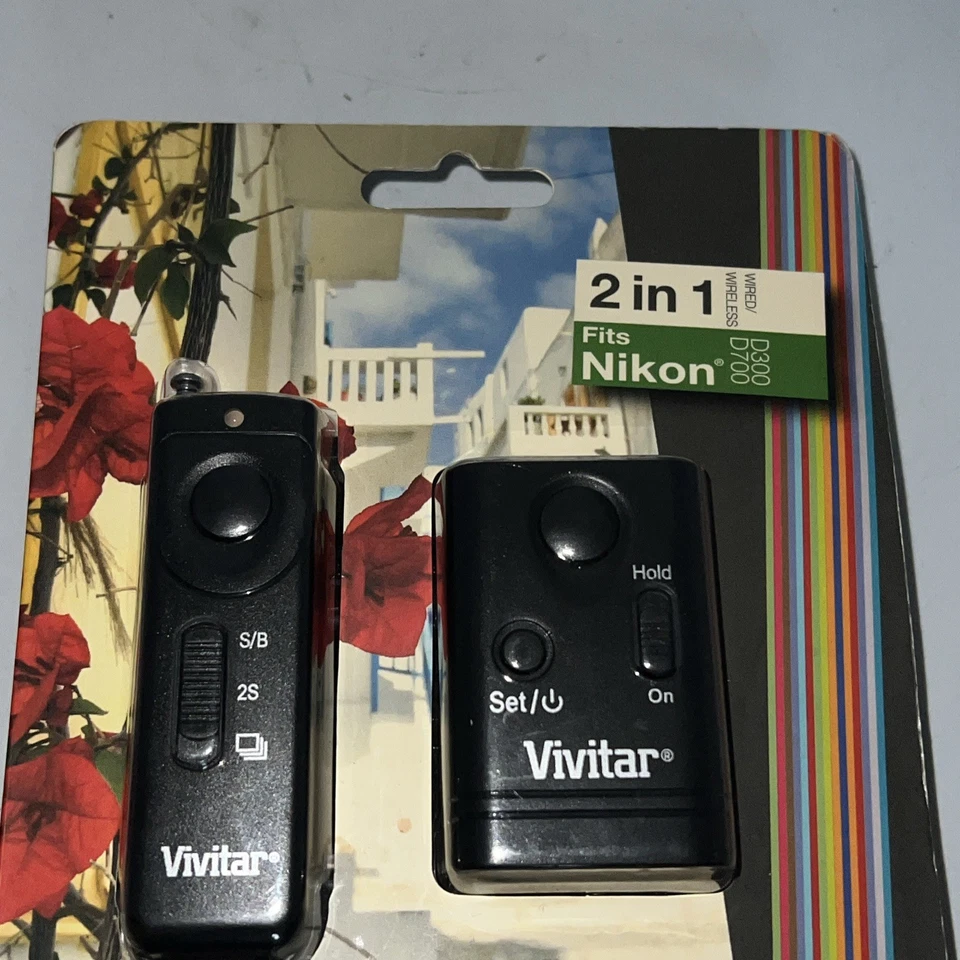 Vivitar 2 in1 Wireless / Wired Shutter Release Series 1 - Fits Nikon D300-D700 - Image 4 of 4