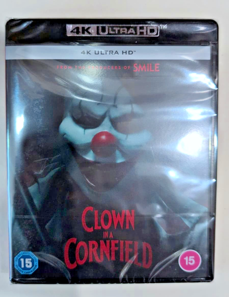 4K UHD BLU-RAY   CLOWN IN A CORNFIELD    BRAND NEW SEALED UK STOCK