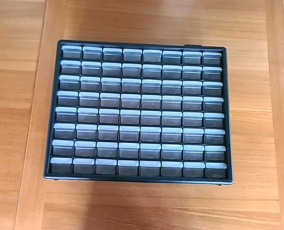 Organizing Plastic Parts Storage Hardware for Crafts Beads Hardware Fishing USED - Image 2 of 4