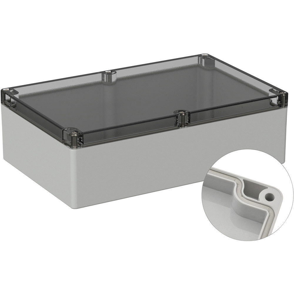 TRU COMPONENTS TC-9065576 Outdoor-Gehuse 300 x 230 x 85 из поликарбоната 8090₽