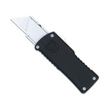 CobraTec OTF Utility Knife, Black, Replaceabl...