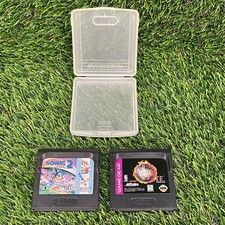 SEGA GAME GEAR games lot of 2 NBA Jam & Sonic 2 with case